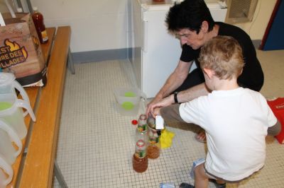 PrÃ©paration des boissons pour la pause
